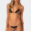 Cassey Lacey Triangle Bikini Top