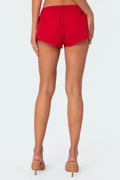 Cayenne Eyelet Micro Shorts