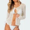 Cayla Sheer Knit Cardigan