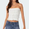 Cecily Strapless Knit Top