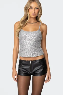 Celene Sequin Tank Top