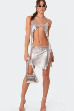 Celia Chainmail Open Back Bralette