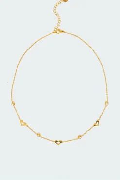 Chain Of Hearts Necklace