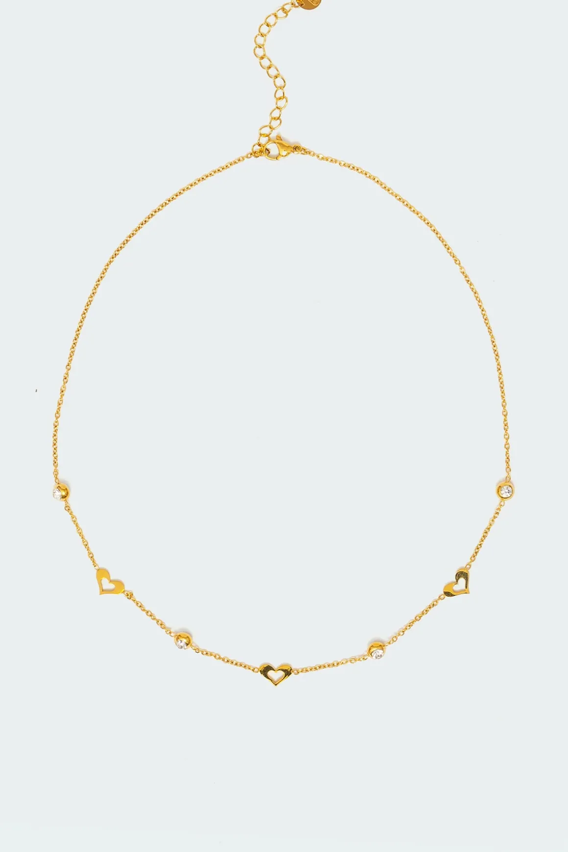 Chain Of Hearts Necklace
