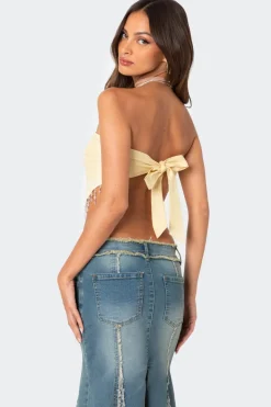 Chandelier Beaded Triangle Top