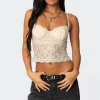 Charisma Sheer Lace Bra Top