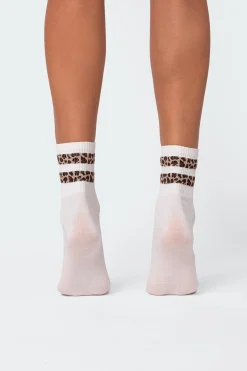 Cheetah Stripe Socks