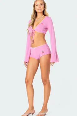 Cherrie Pointelle Shorts