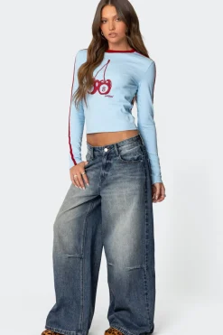 Cherry 8 Long Sleeve T Shirt