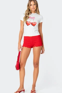 Cherry Heart T Shirt