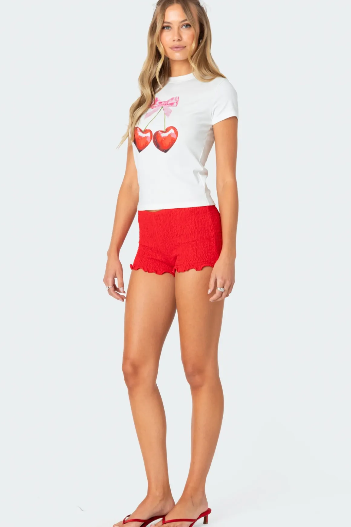 Cherry Heart T Shirt