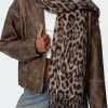 Chunky Leopard Scarf
