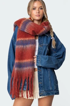 Chunky Striped Scarf