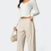 Claudette Baggy Ribbon Sweatpants