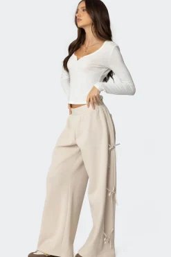 Claudette Baggy Ribbon Sweatpants