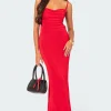 Clea Open Back Maxi Dress