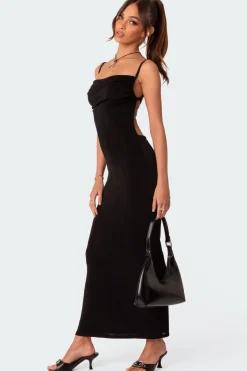 Clea Open Back Maxi Dress