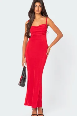 Clea Open Back Maxi Dress
