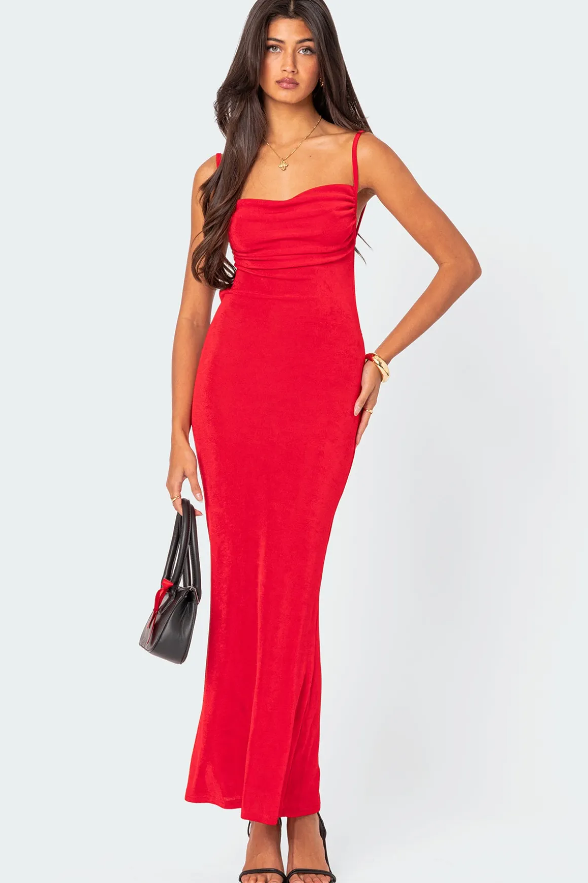 Clea Open Back Maxi Dress