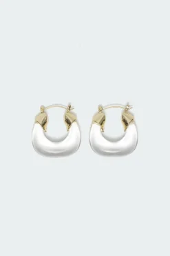 Clearly Hoop Earings