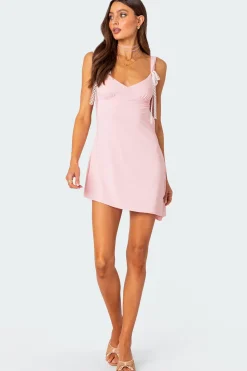 Cleo Open Back Mini Dress