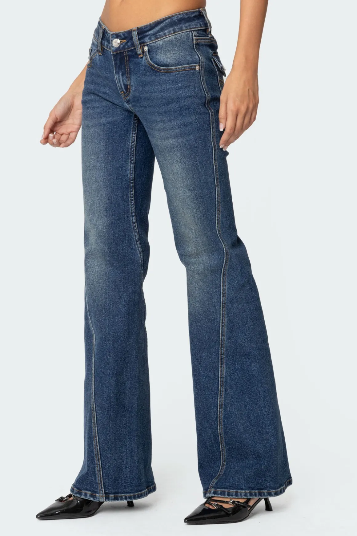 Colton Boot Cut Low Rise Jeans