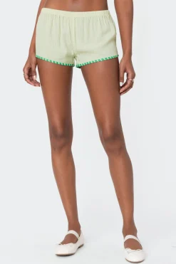 Contrast Stripe Boxer Shorts
