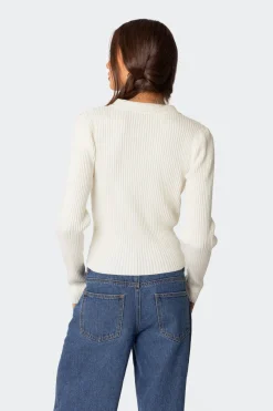 Cora Knitted Zip Up Cardigan