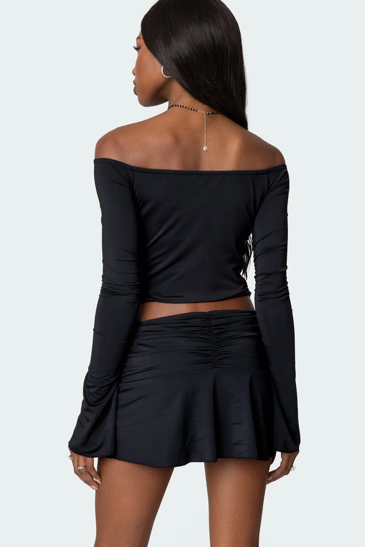 Corey Off The Shoulder Gathered Top