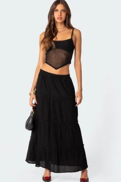 Cressida Sheer Mesh Tank Top