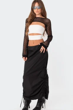 Crochet Shrug Sleeve Top