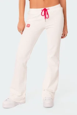 Cruz Low Rise Flared Sweatpants