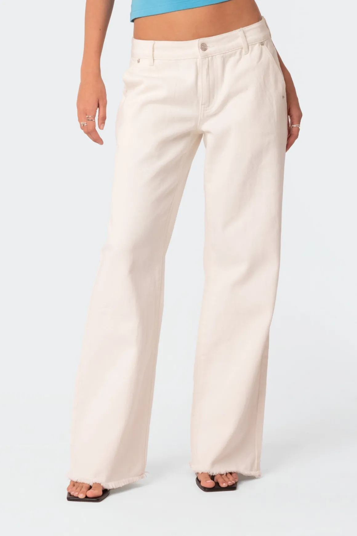 Dahlia Low Rise Straight Leg Jeans