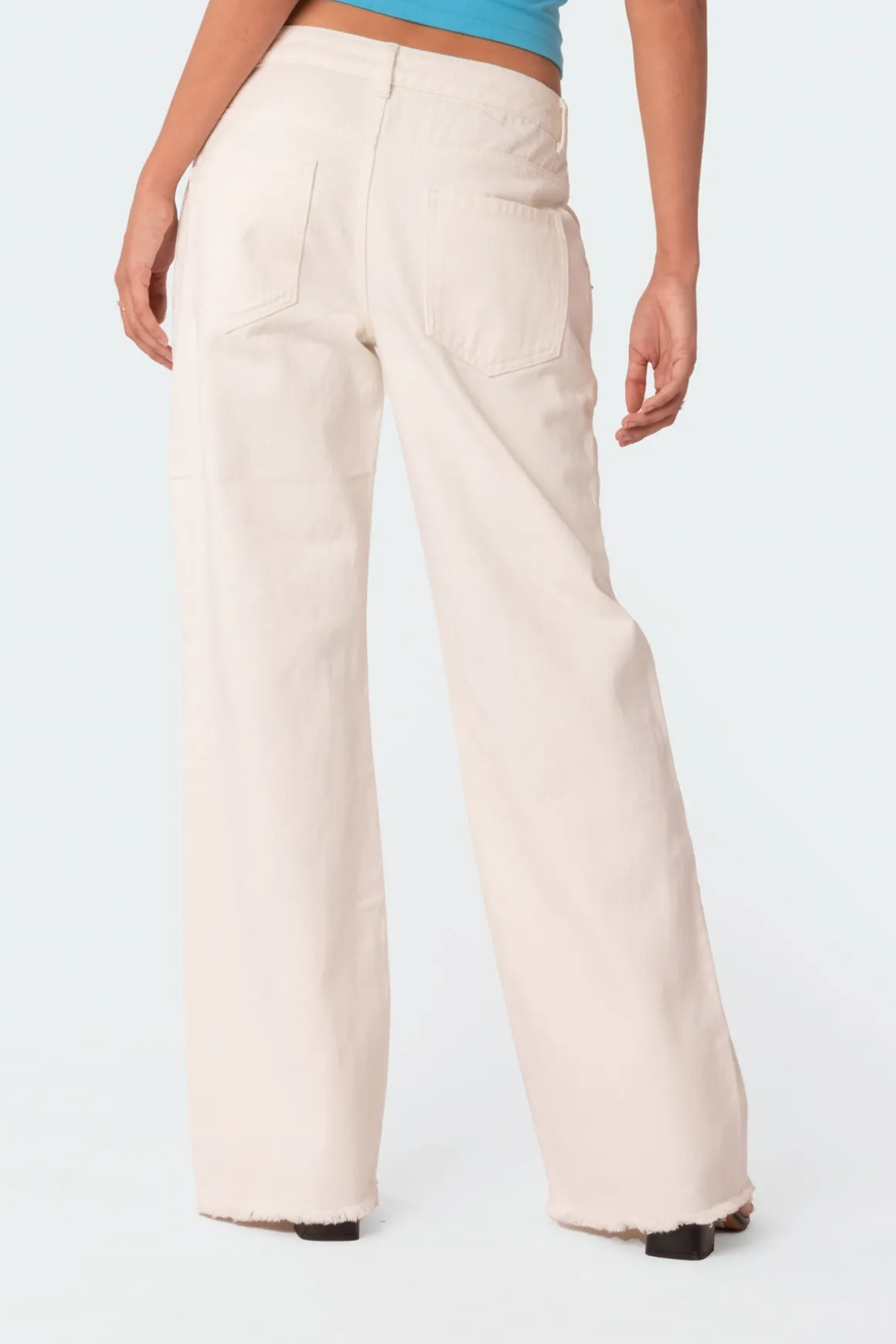 Dahlia Low Rise Straight Leg Jeans