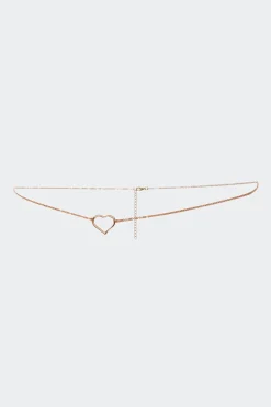 Dainty Heart Belly Chain
