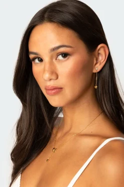 Dangley Heart Earrings