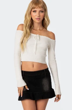 Dawna Tie Front Knit Top