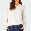 Denny Oversized V Neck Sweater