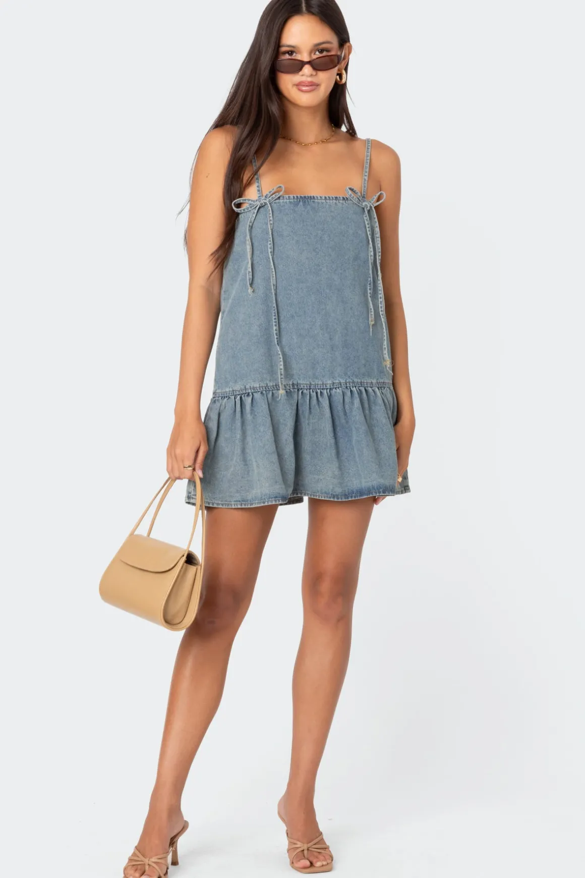 Dylan Denim Mini Dress