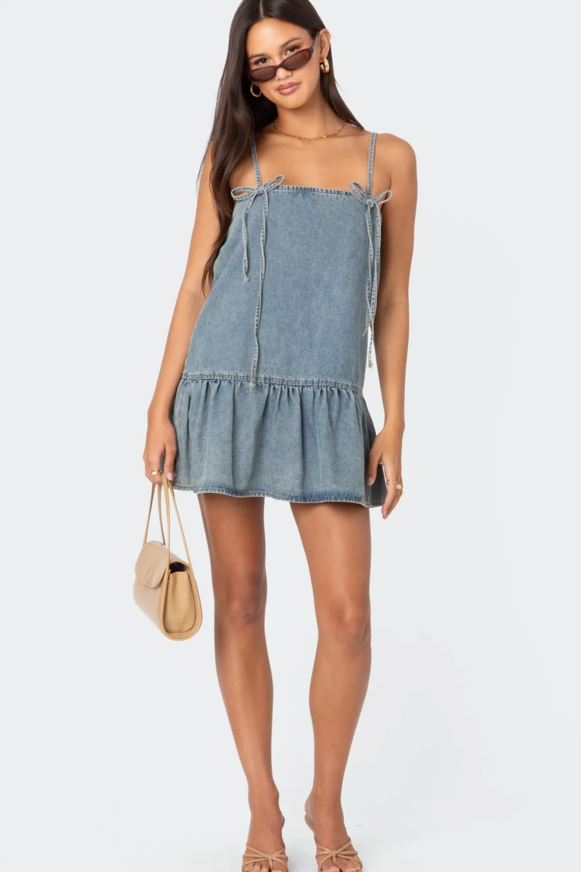 Dylan Denim Mini Dress