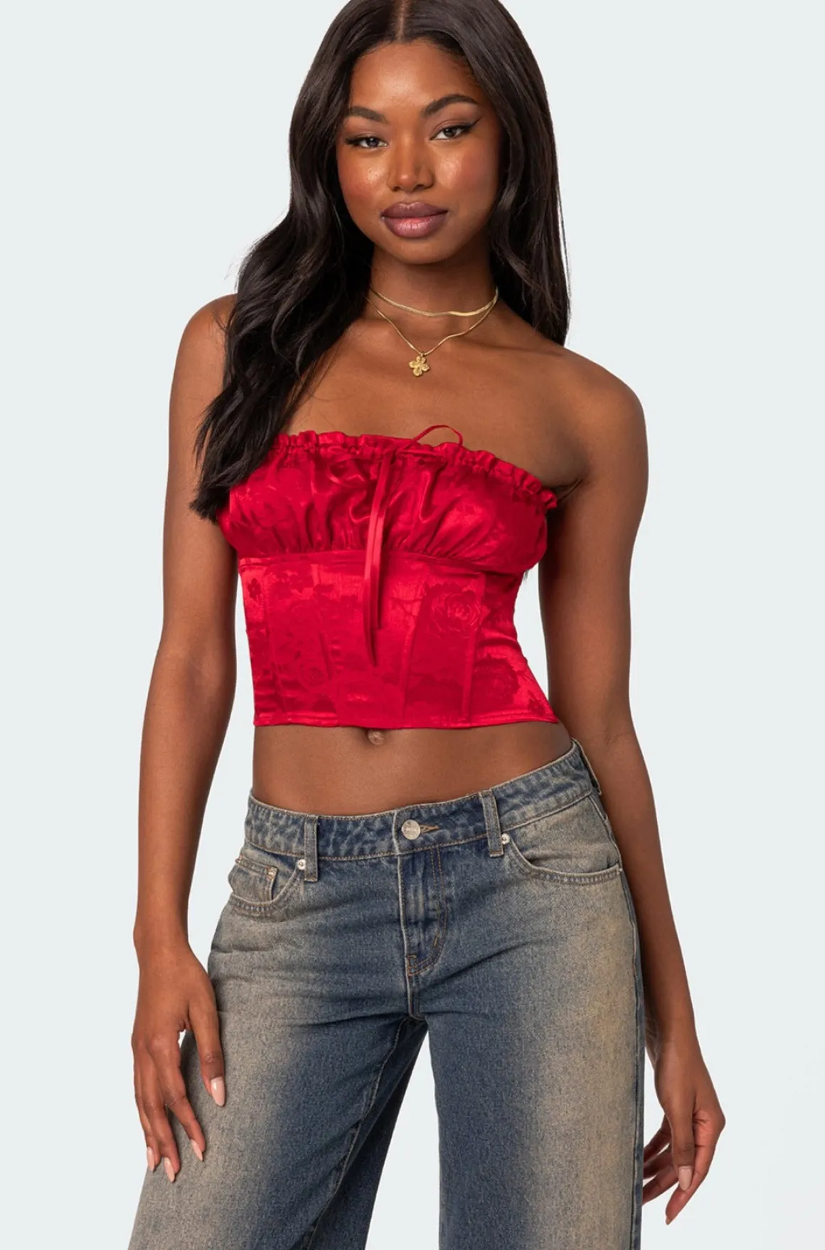 Elaine Satin Corset
