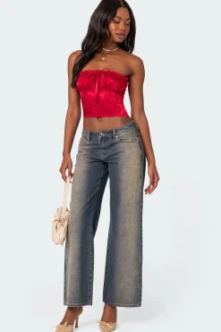 Elaine Satin Corset