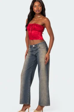 Elaine Satin Corset
