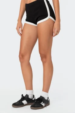Elana Contrast Micro Shorts