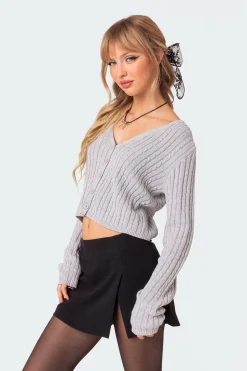 Elliot Cable Knit Cardigan
