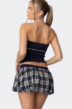 Elsie Knitted Tie Tube Top