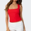 Essy Square Neck Top