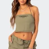 Fey Bungee Strap Open Back Top