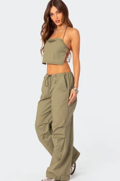 Fey Bungee Strap Open Back Top