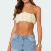 Flower Girl Crochet Crop Top